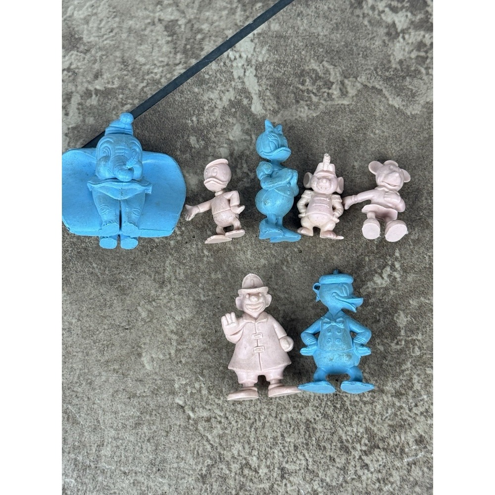 Vintage Marx Mickey Mouse characters Walt Disney Television Playhouse figures